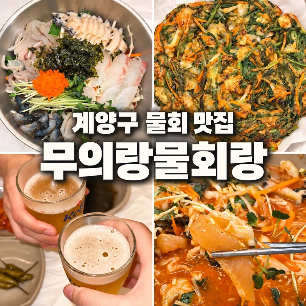무의랑물회랑 효성직영점 모둠물회와 해물파전 대표 사진