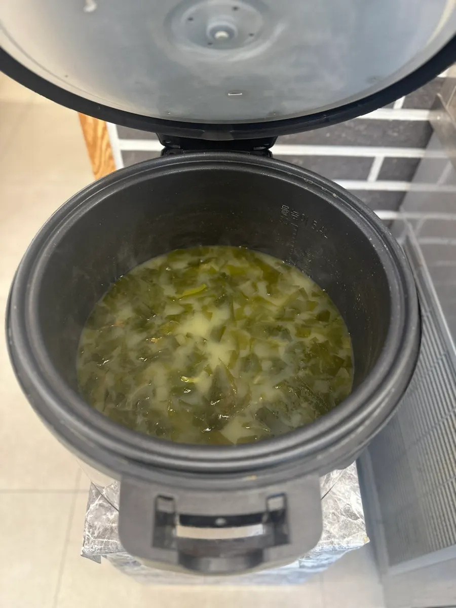김치와 콩나물 밑반찬