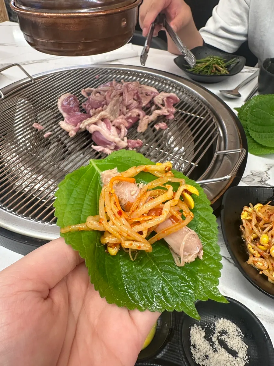 인천 계양구 오리구이 아이와 가족외식 가나안덕 계양점