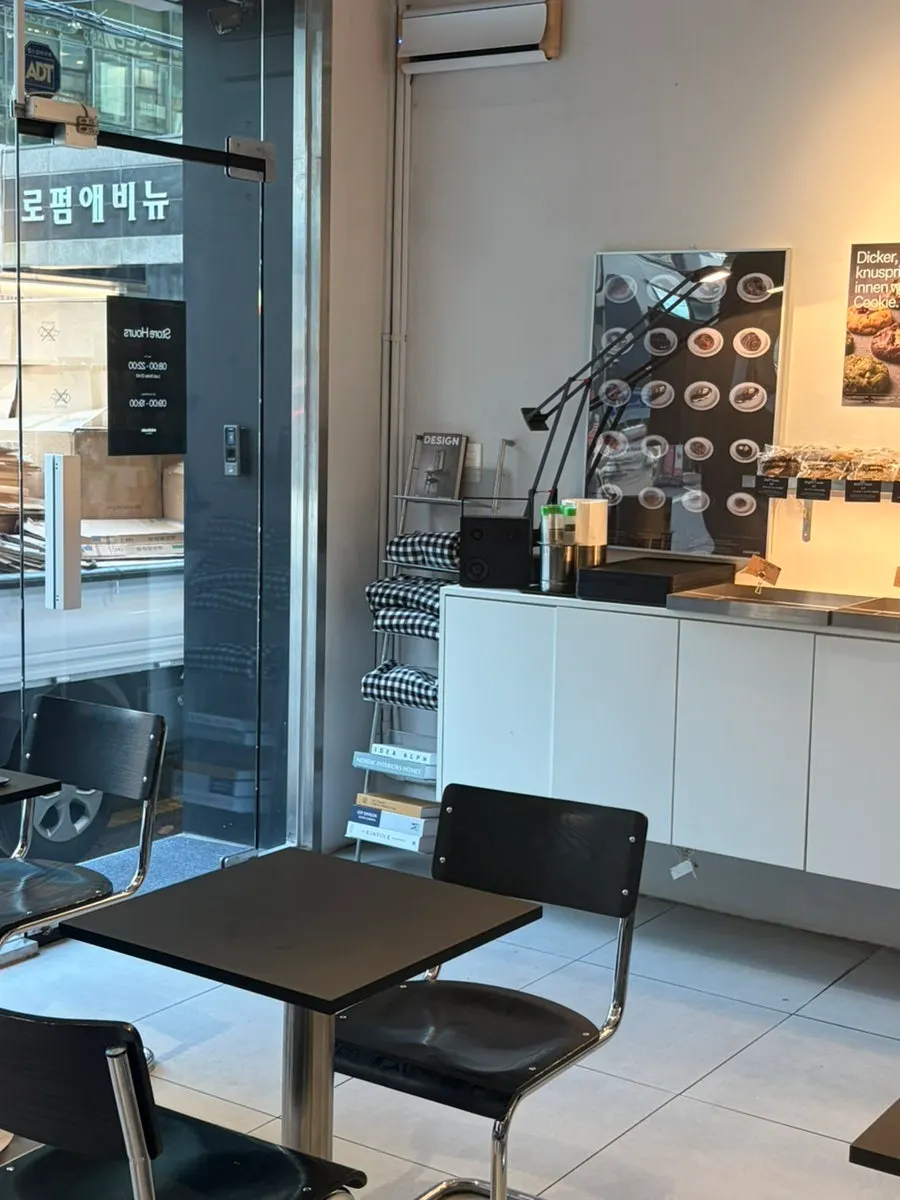 Café menu information