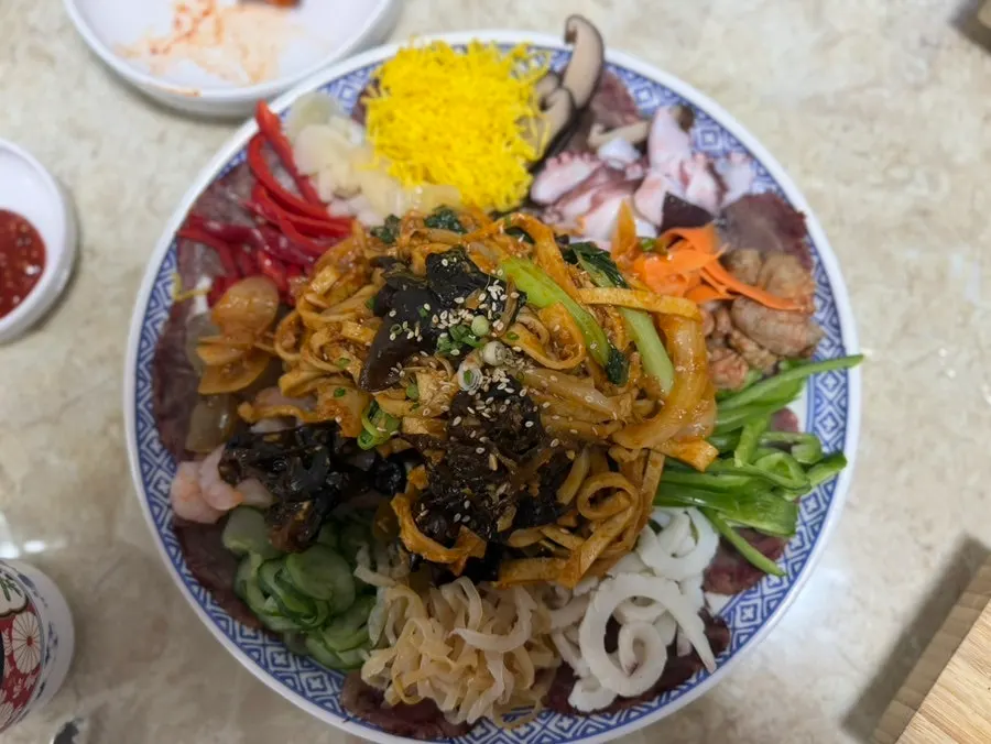 Basic table setting before the yangjangpi