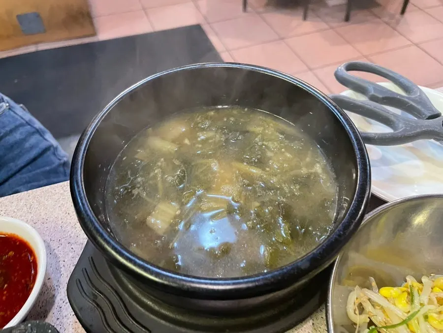 Basic sides with wraps and shredded scallions
