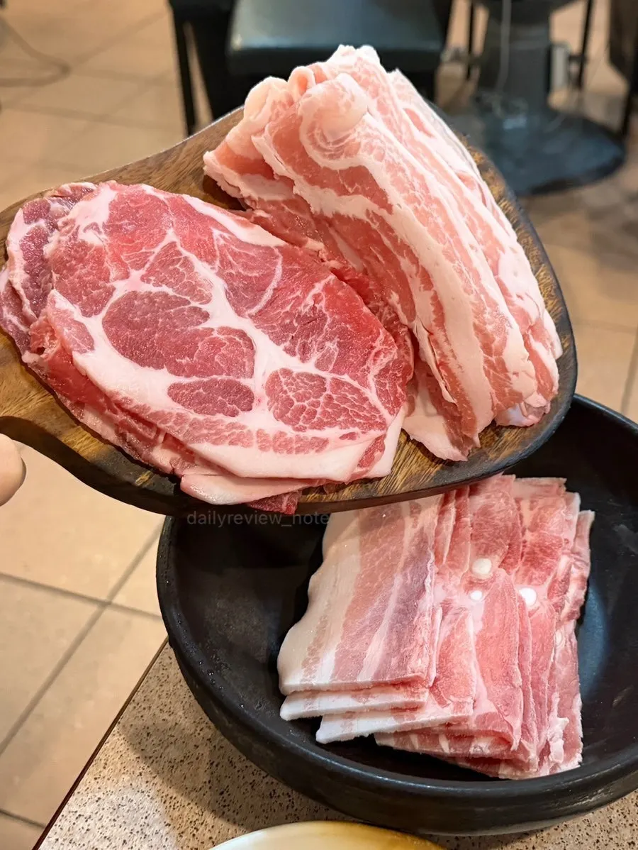500g Gyodaepae Set of thin-sliced pork