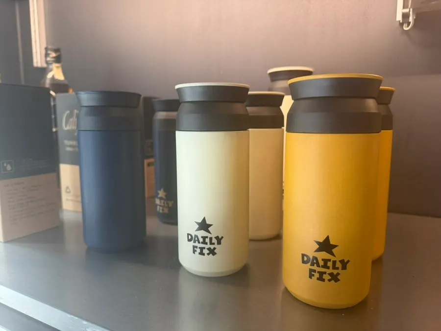 View of the interior tables at Daily Fix Seocho Gyodae Branch