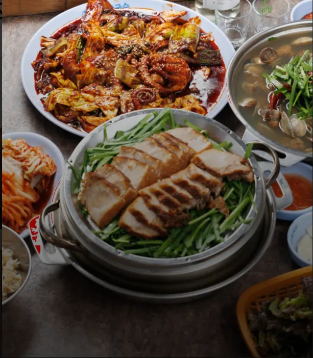 다선칼국수 교대직영점 한상세트 안내