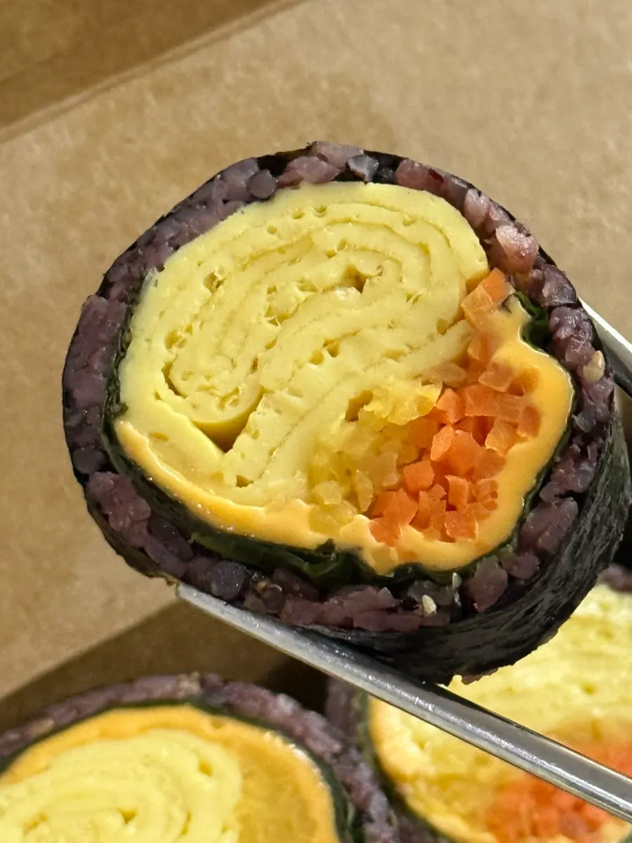 더블치즈김밥 전용 소스 스티커