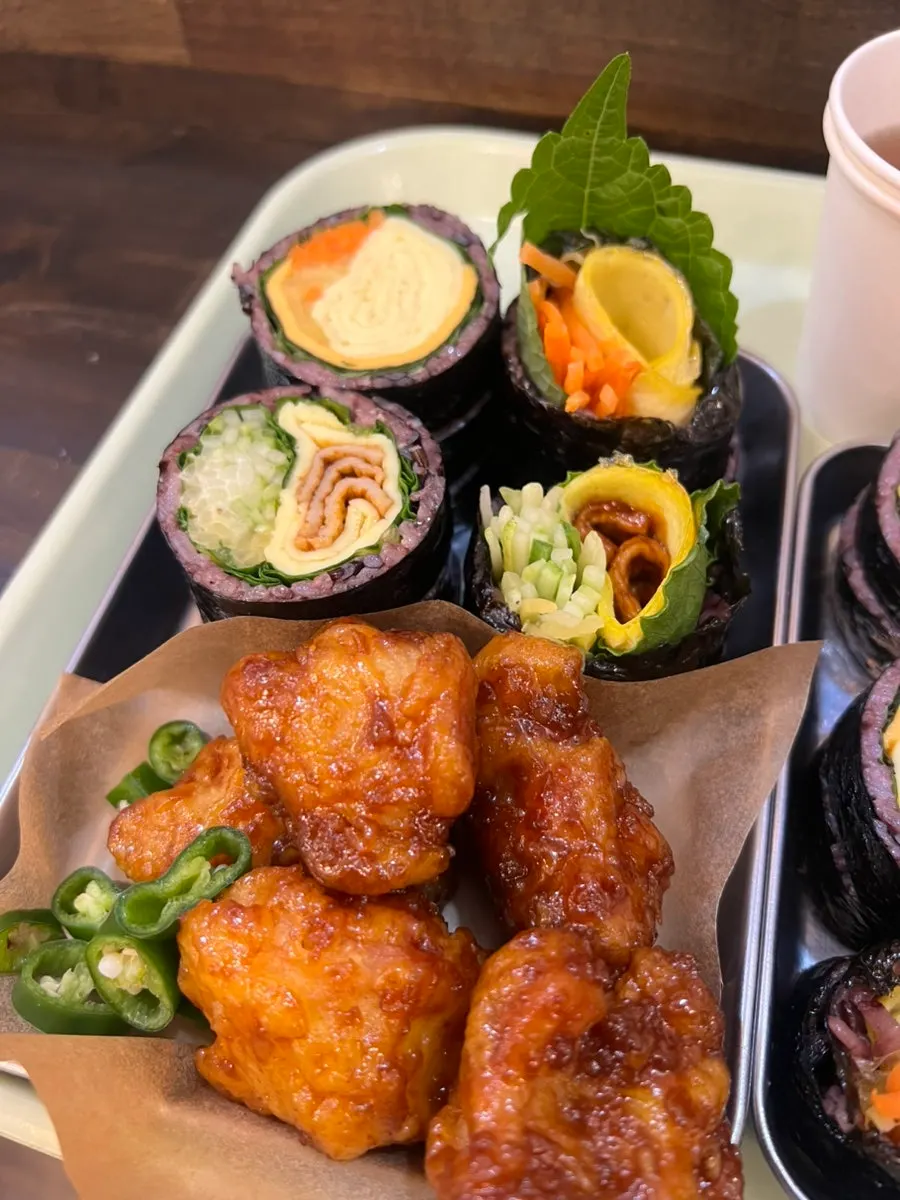 Dakgangjeong at Halls Gimbap Main Branch