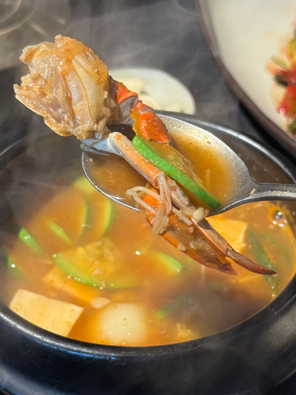 Spicy, savory doenjang-jjigae