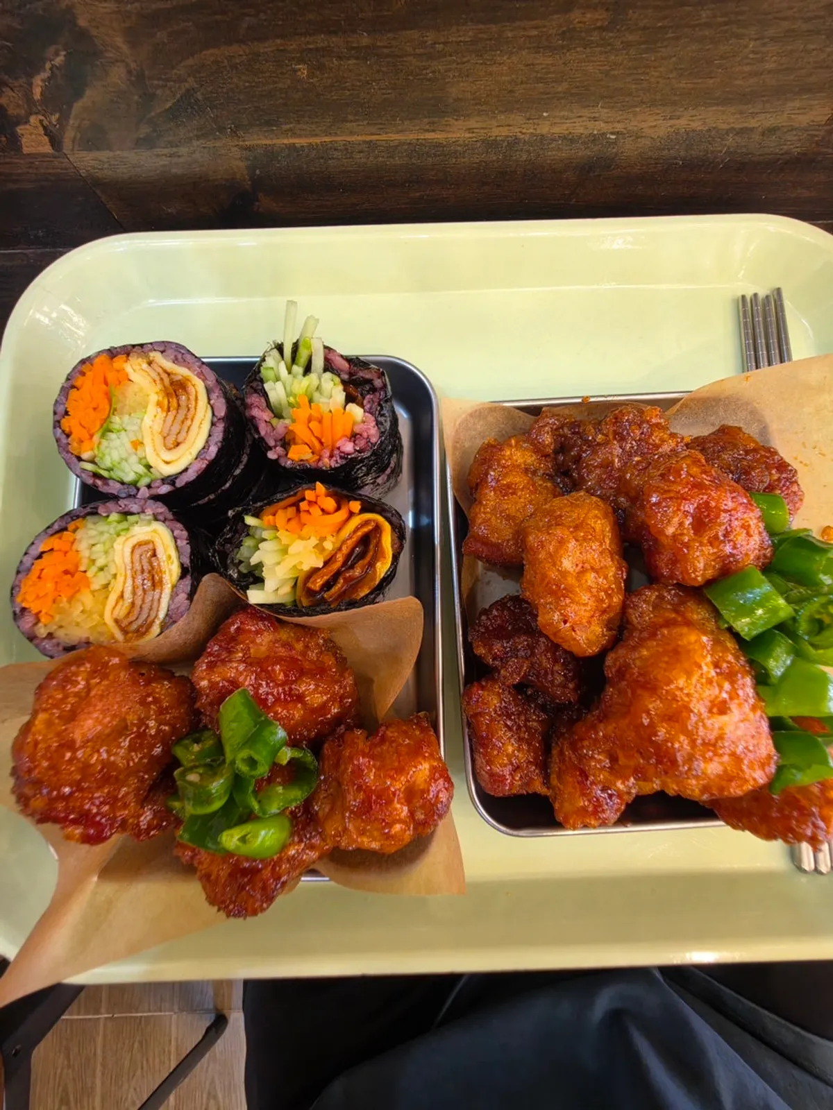 Exterior of Halls Gimbap Main Branch near Gyodae Station