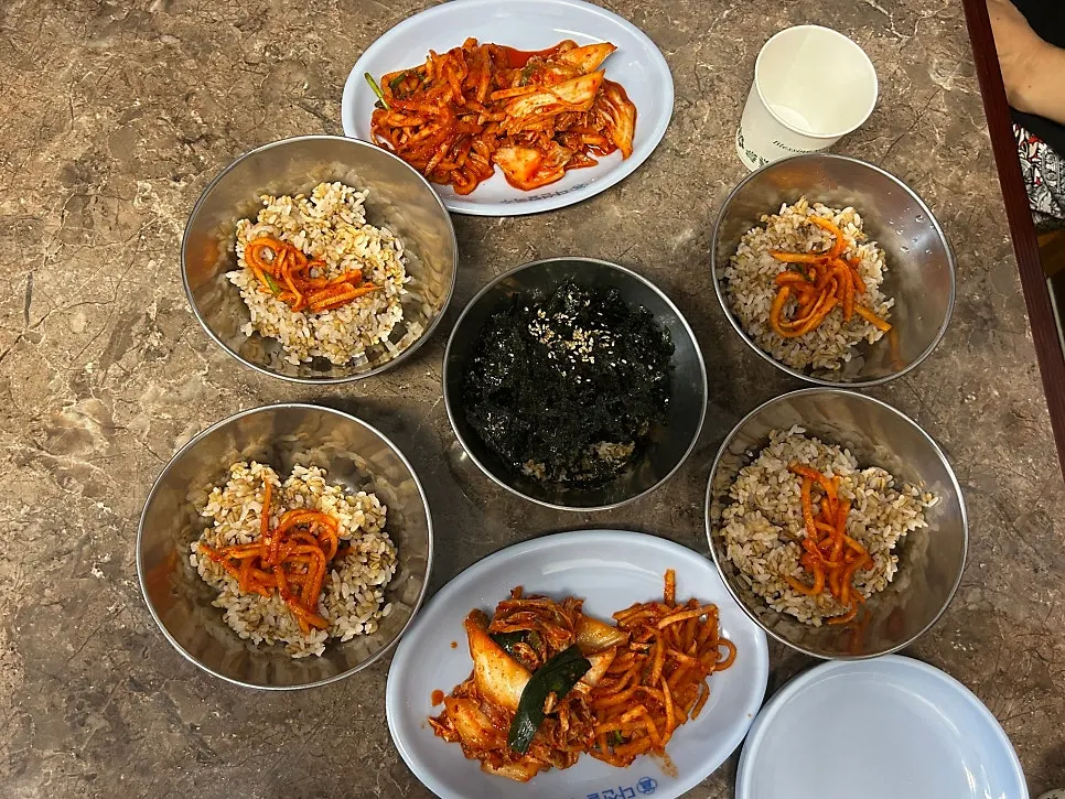무제한 보리밥 제공 안내