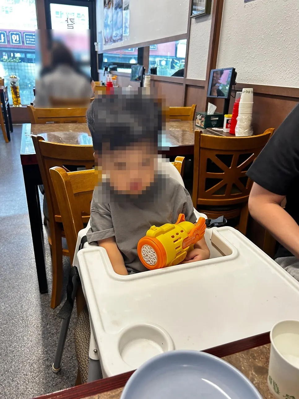 다선칼국수 메뉴판