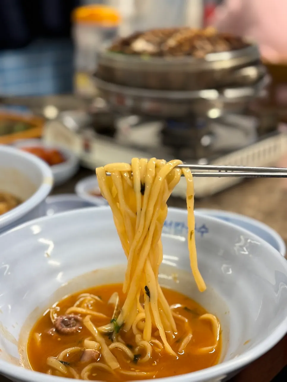A generous Gyodae Station dinner we finished completely
