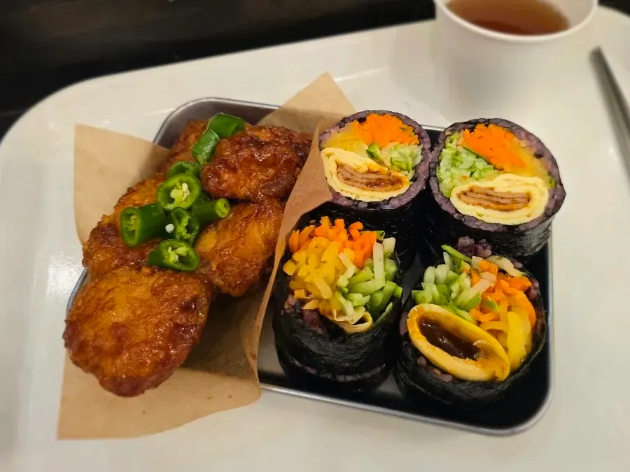 홀스 김밥과 닭강정 세트