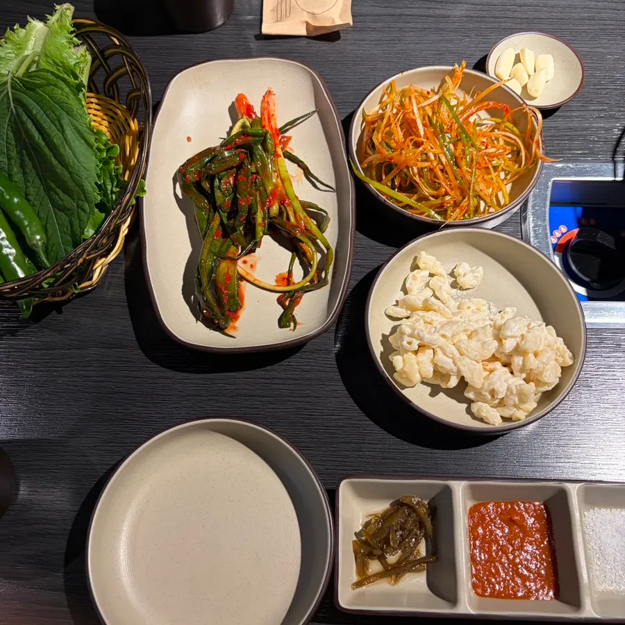 소당깨 모듬세트 2인 상차림