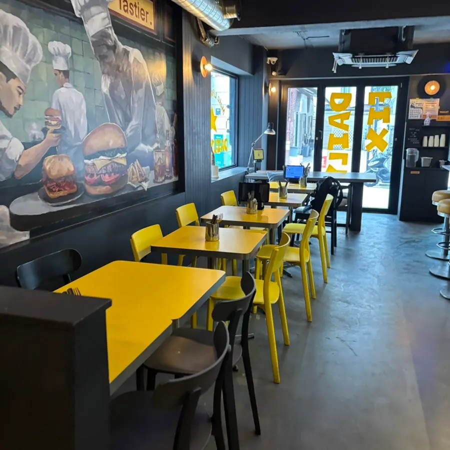 Information on Korean beef patties and house-made bacon