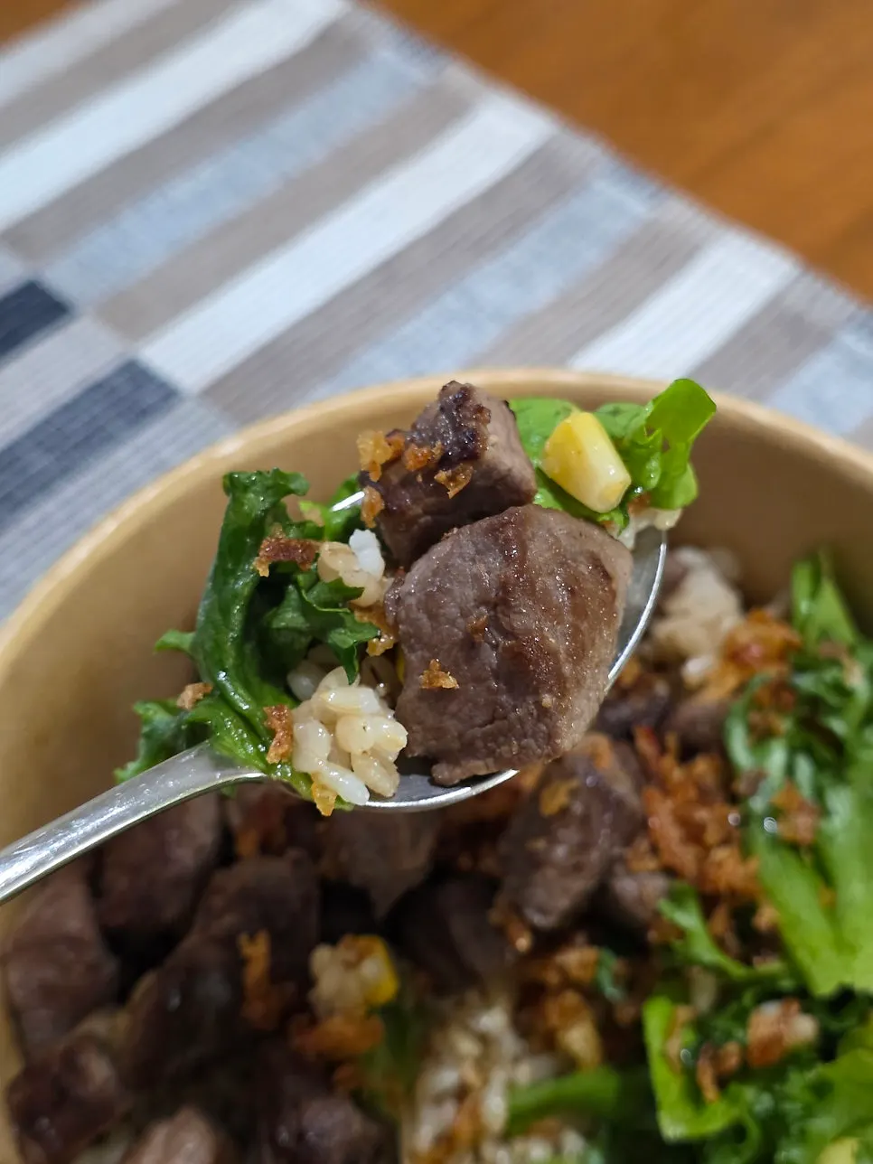 Takeaway protein meal