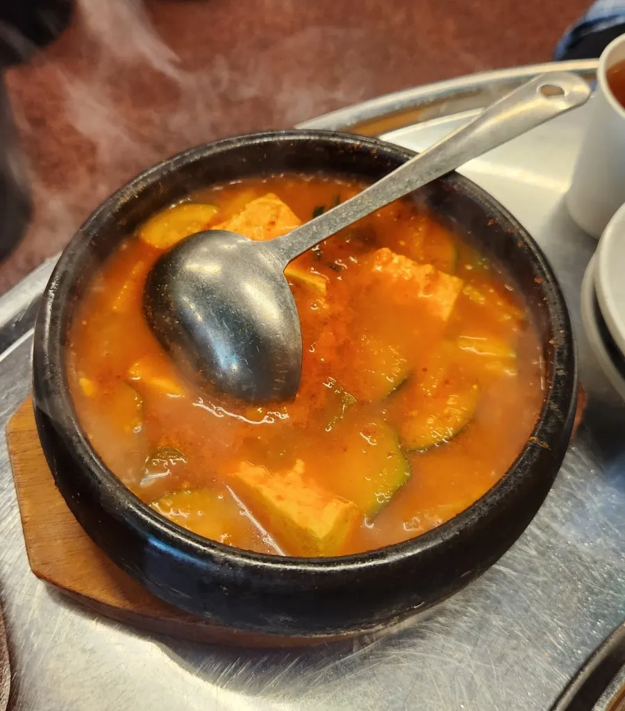 Mrs. Im So-young's doenjang jjigae with blue crab and clams