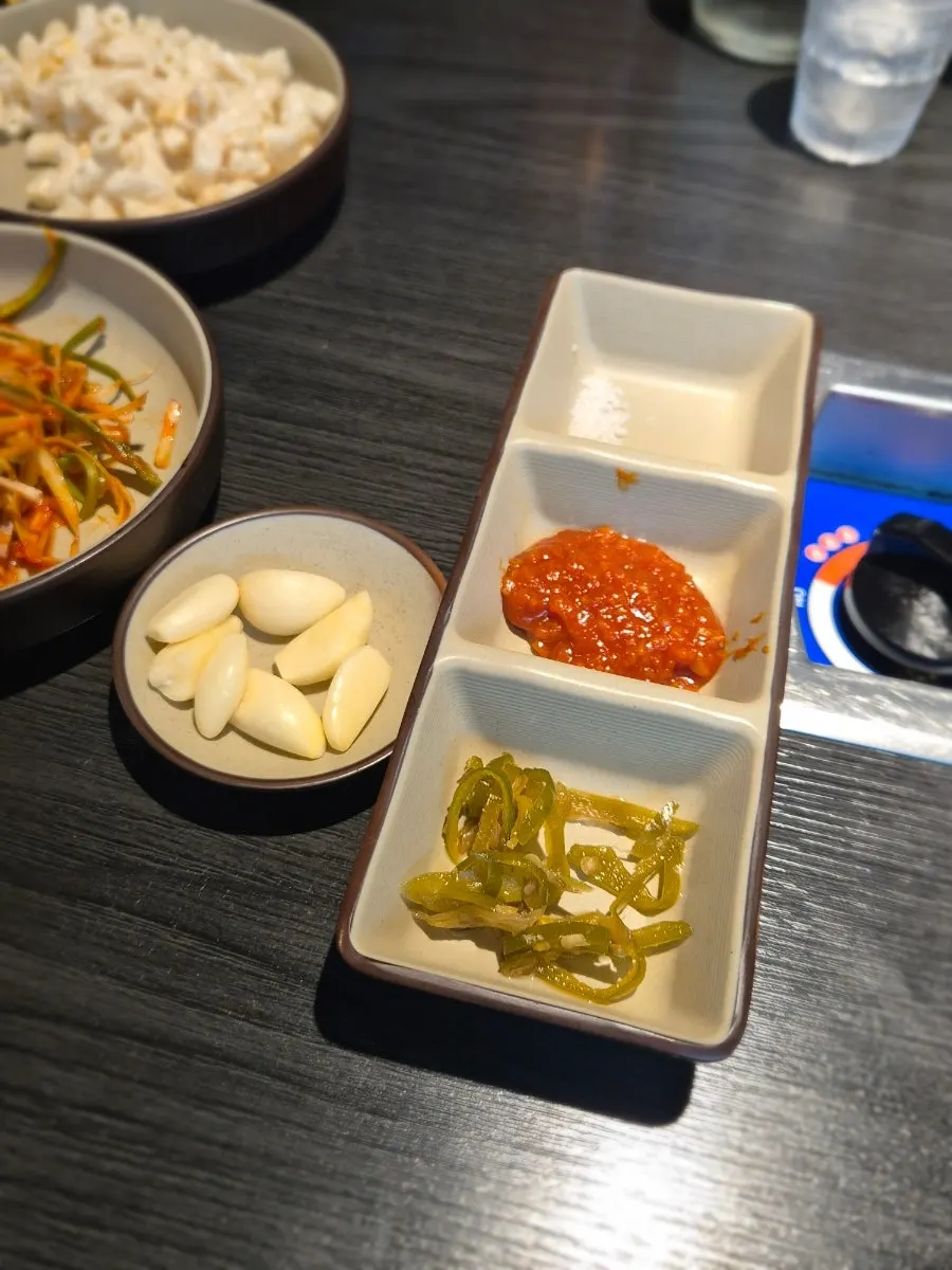 Basic side dishes and wrap vegetables