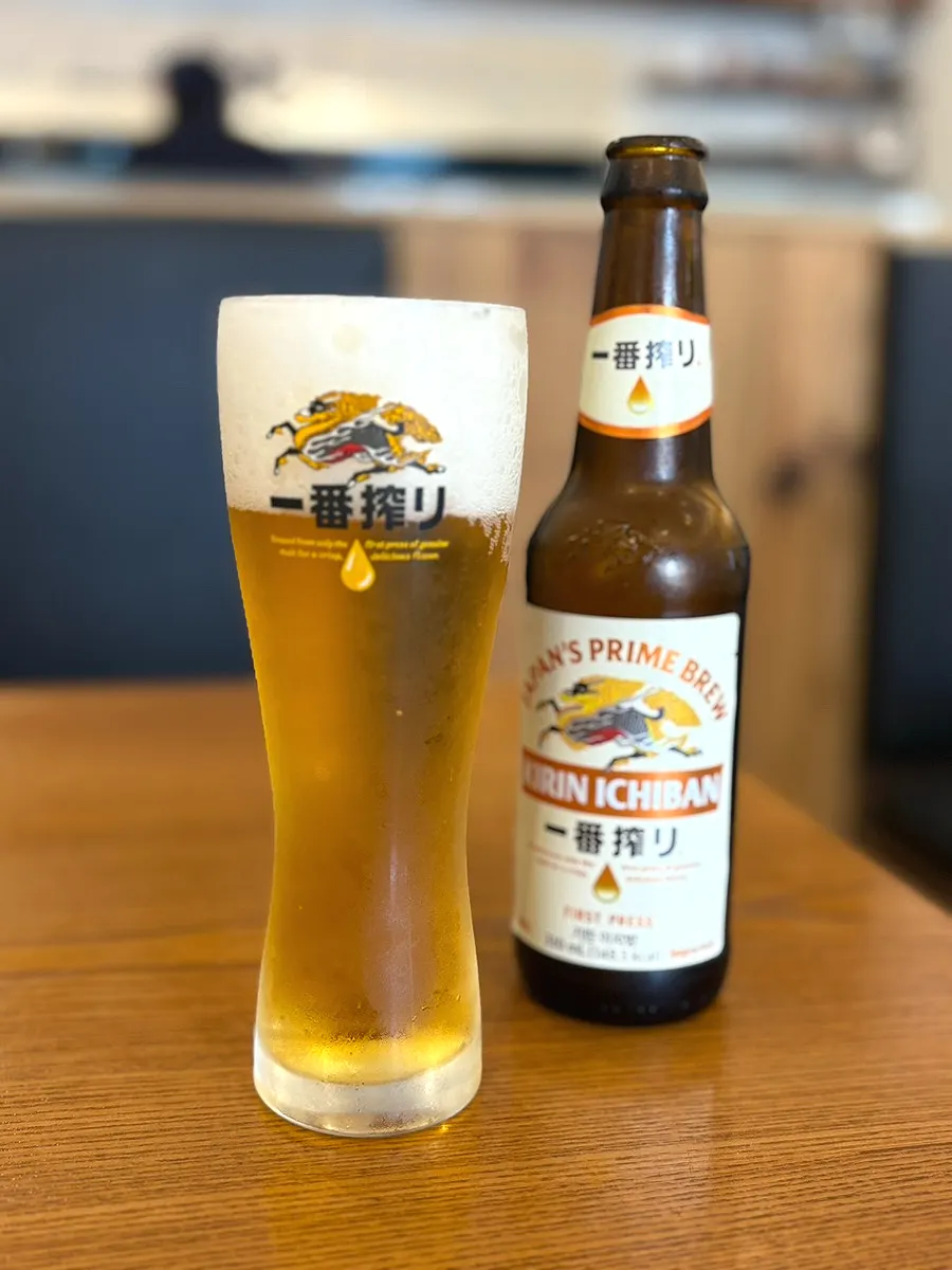기린 병맥주 한 병