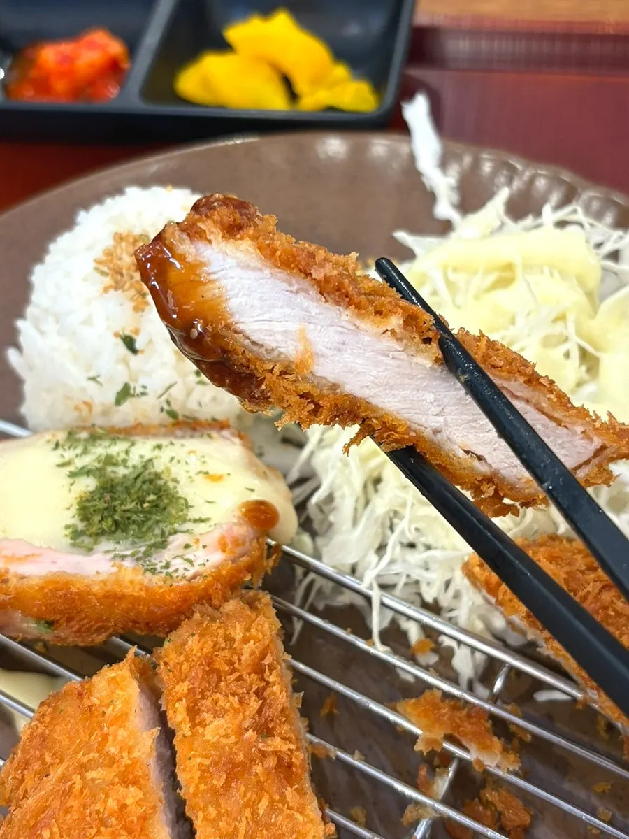 반반카츠 정식 돈카츠