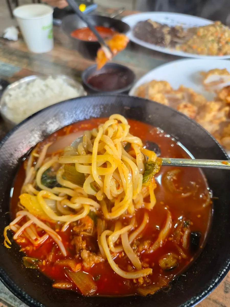 교동짬뽕 용정점 짬뽕밥 한 그릇