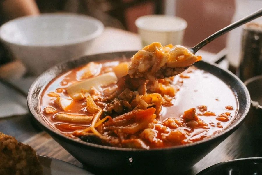 교동짬뽕 순두부짬뽕밥 국물