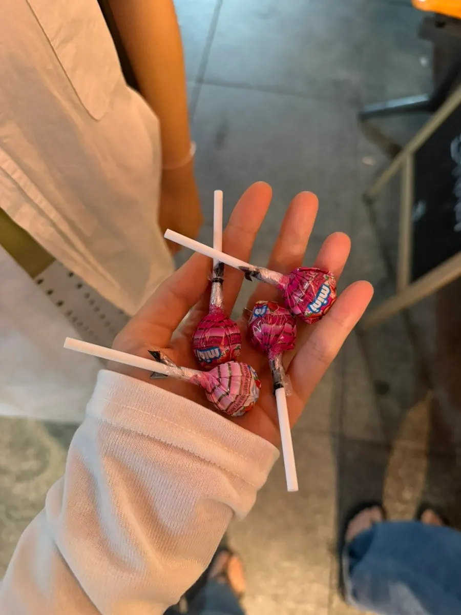 Candy given by the owner before leaving