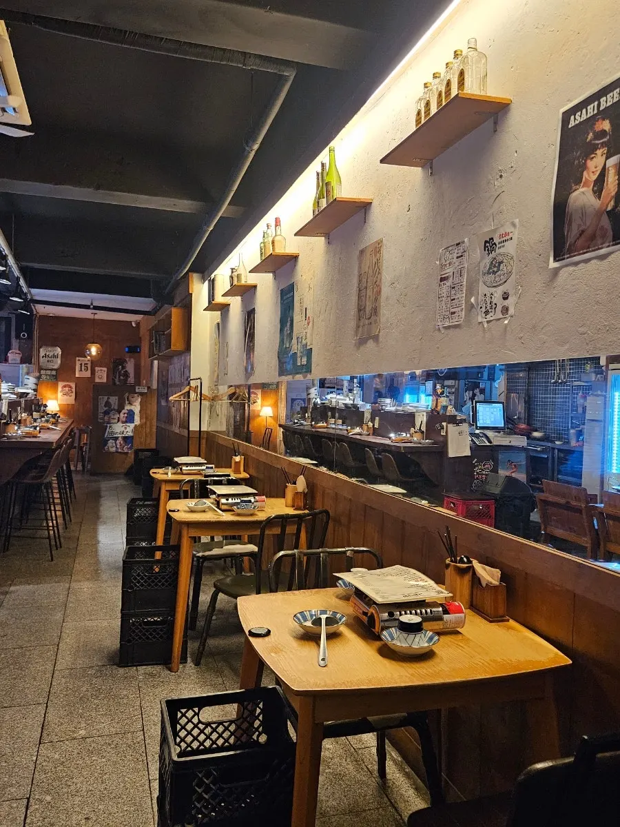 Wood-toned indoor interior at Gyodong Nakwon