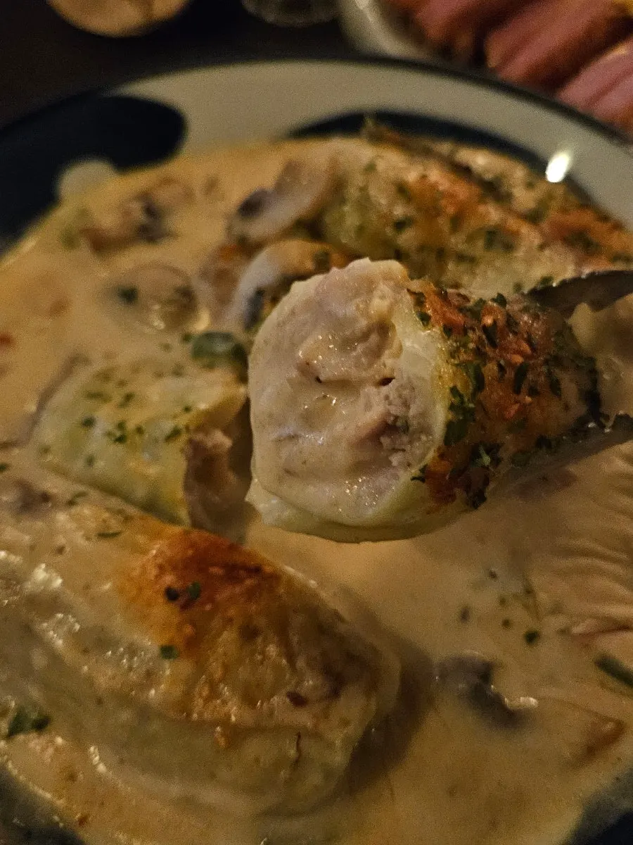 Gyodong Nakwon's daily-limited cabbage roll in cream sauce