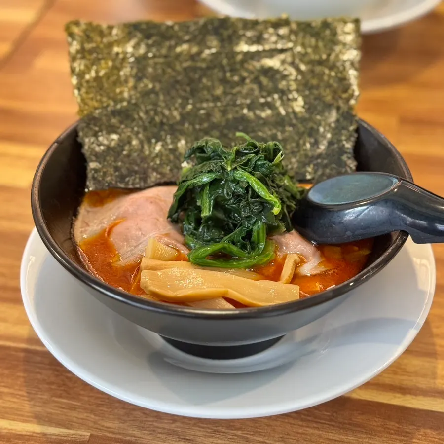 A bowl of ramen at Gyeoretsu Ramen Bucheon University Branch