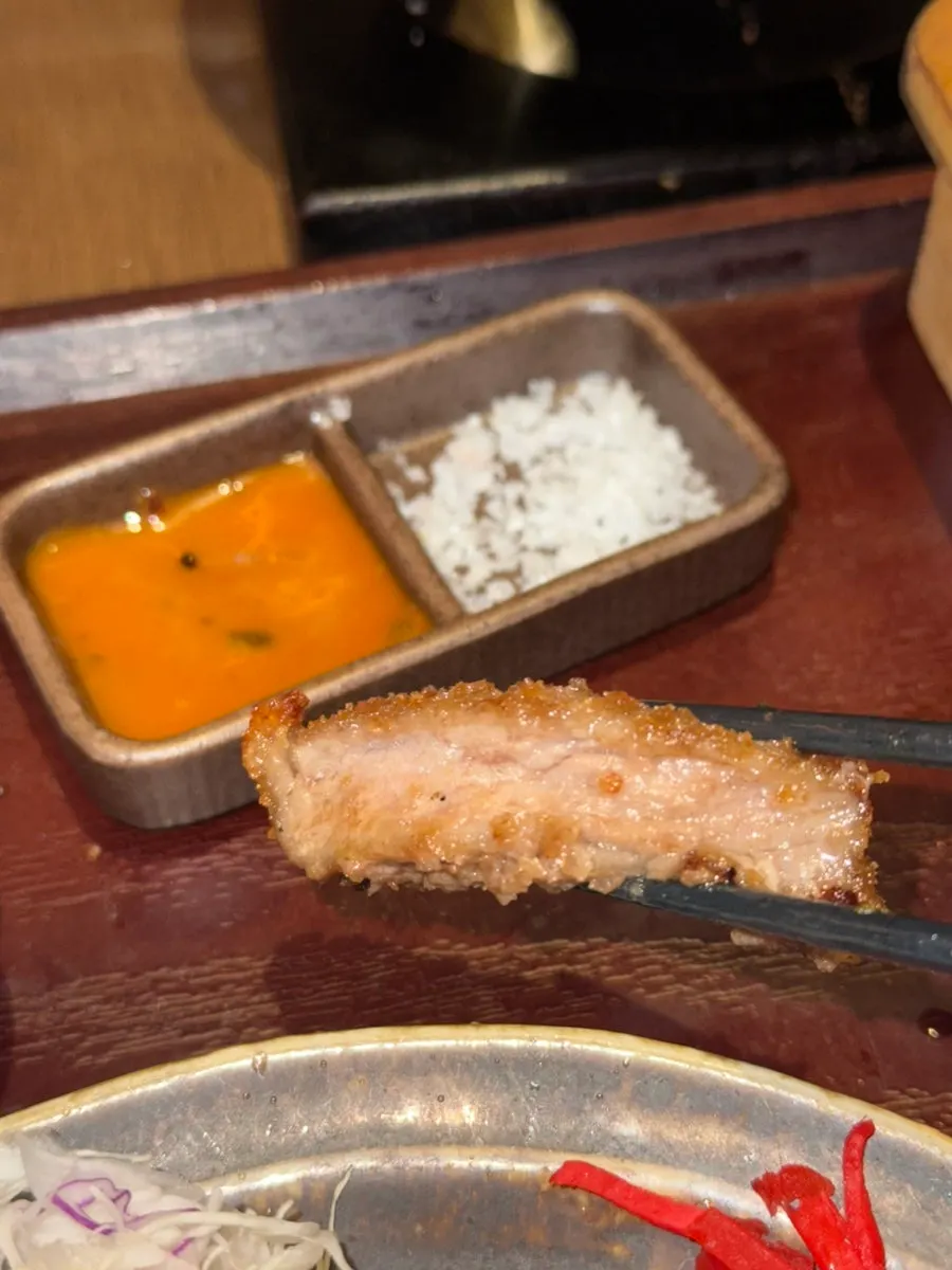 취향대로 익힌 규카츠 굽기 비교