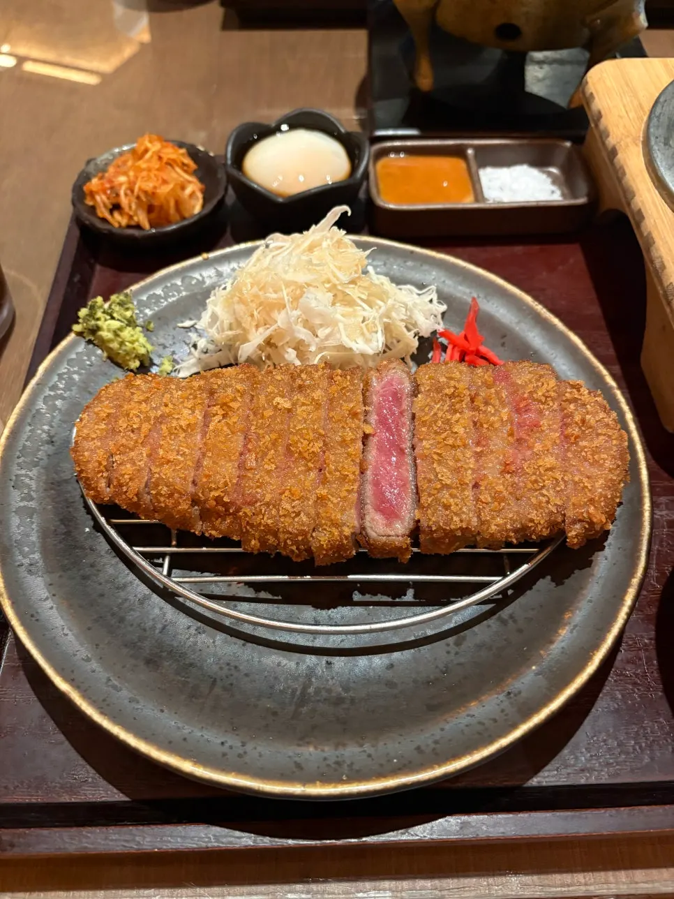 Ochazuke topped with bonito broth and flakes