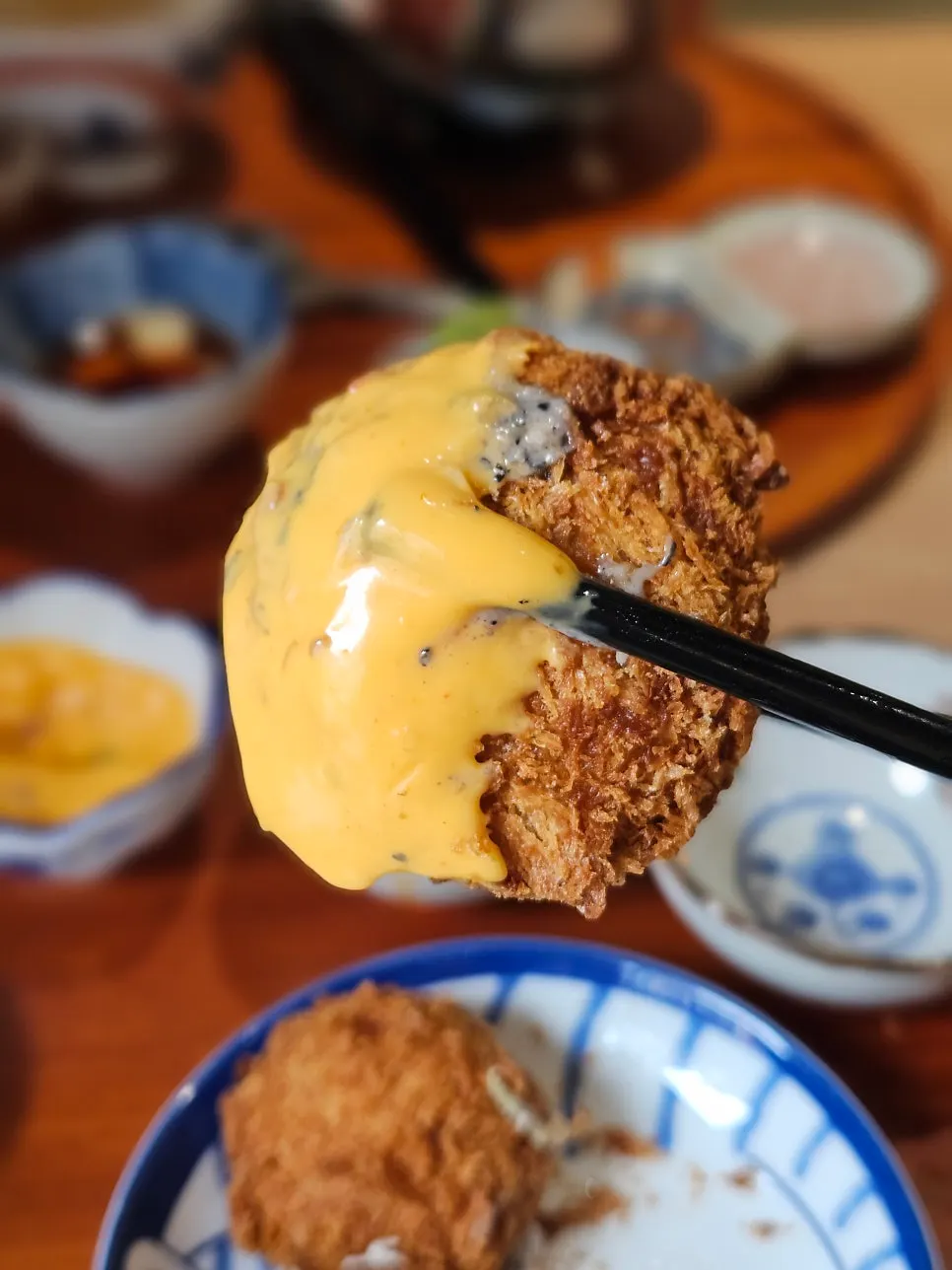 Finishing a bowl of rice at Gyudongjip Ajou University Branch