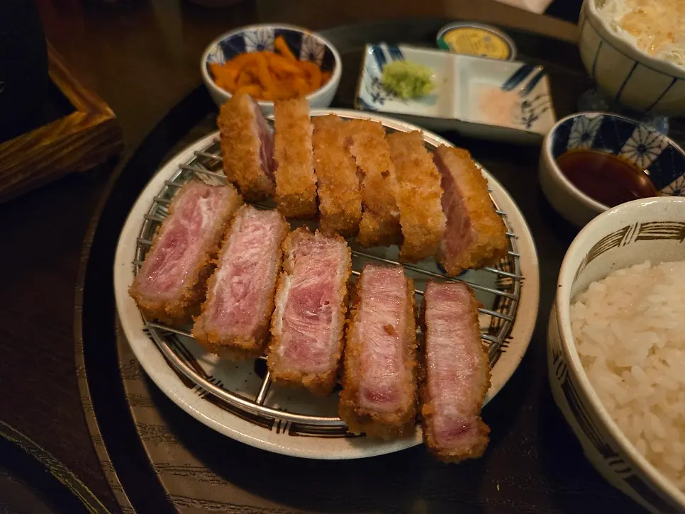 규엔당 안심 규카츠 한 접시