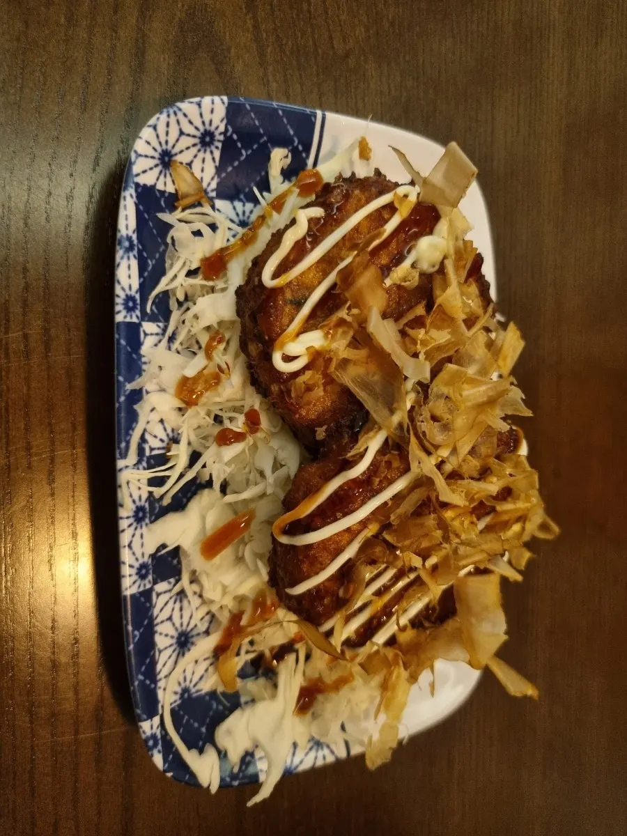 Mini okonomiyaki received from the receipt photo review