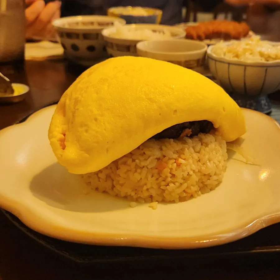 규엔당 함바그 오므라이스 이미지