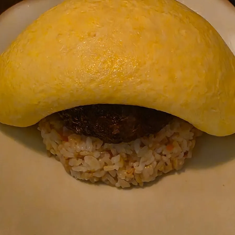 The look of Gyuen-dang's hamburger omurice