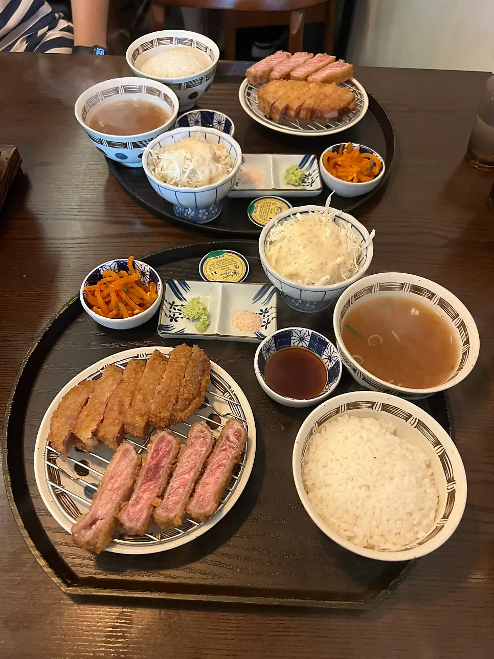채끝 규카츠 한상차림 상차림 전체