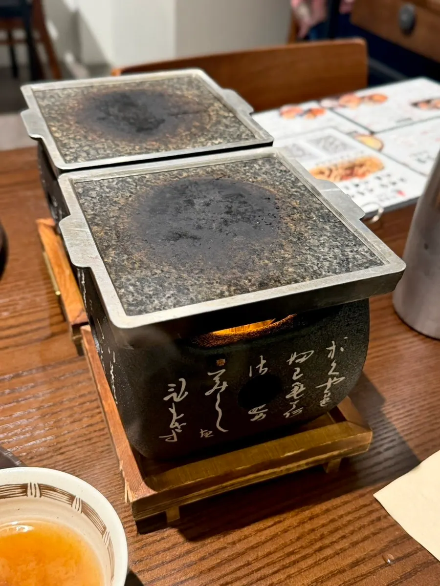 Cross-section of thin-battered tenderloin gyukatsu