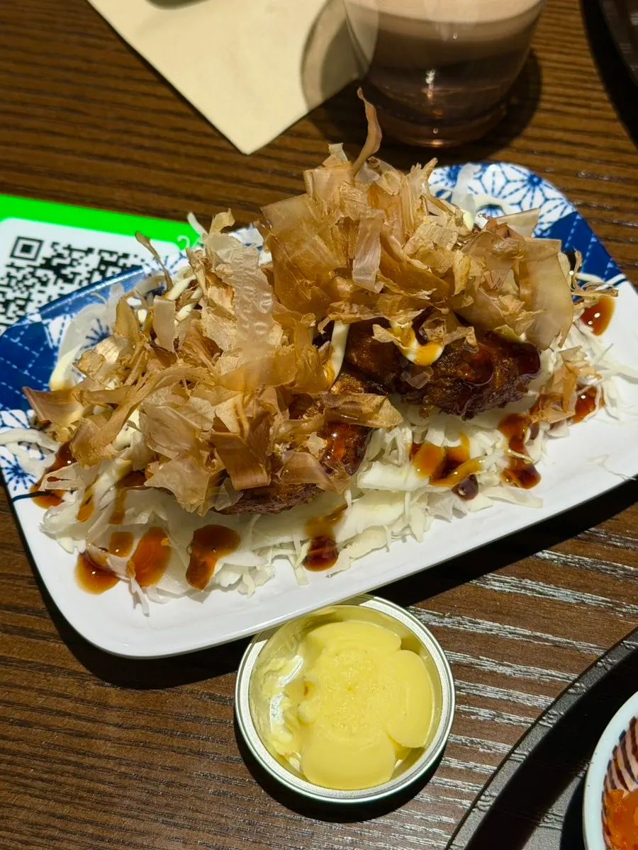Mini okonomiyaki given as a review freebie
