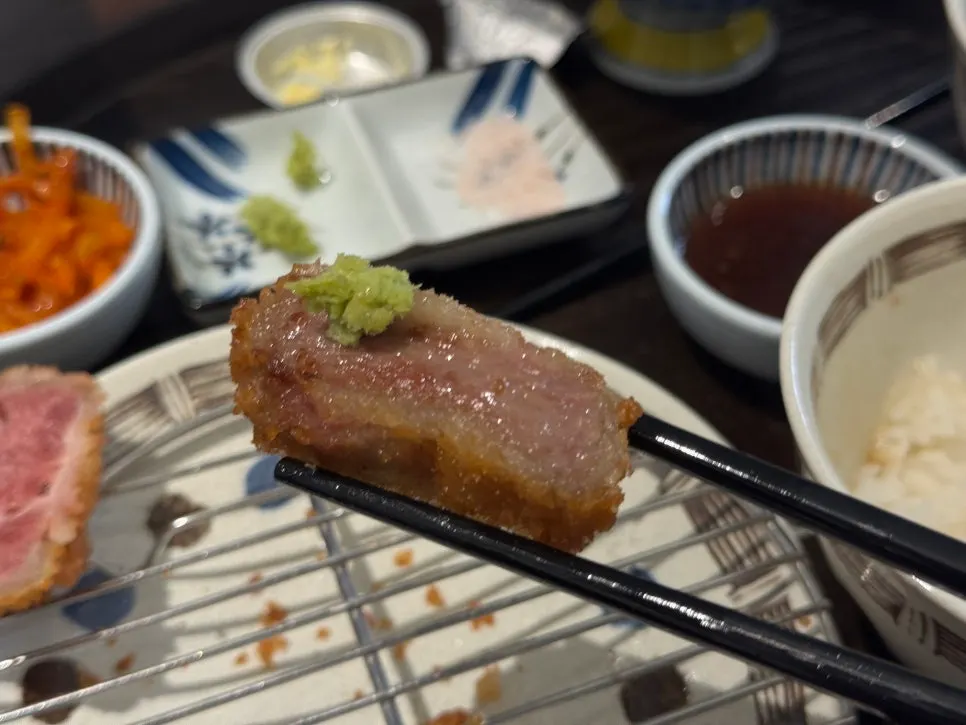 규엔당 선릉점 안심 규카츠 정식 한상