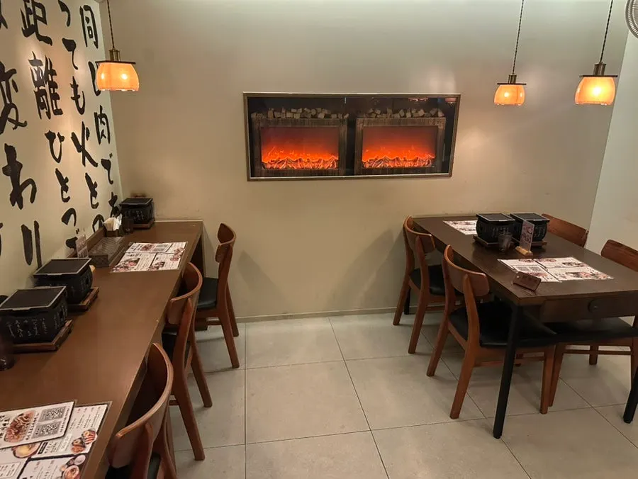 Overall view of the 2nd floor dining space at Gyuen Dang Seongsu Main Branch