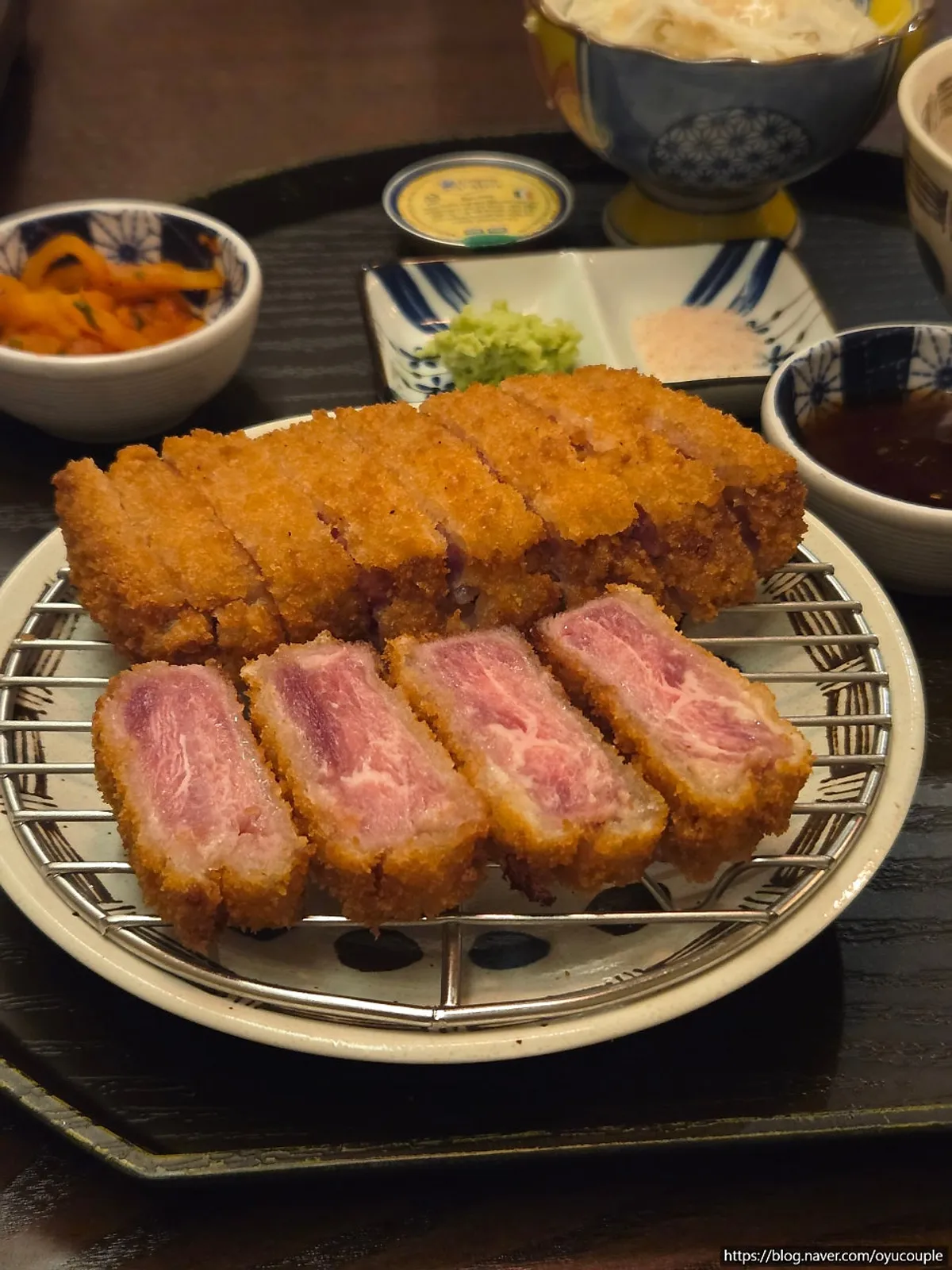 성수역 규엔당 성수본점 규카츠 한 상