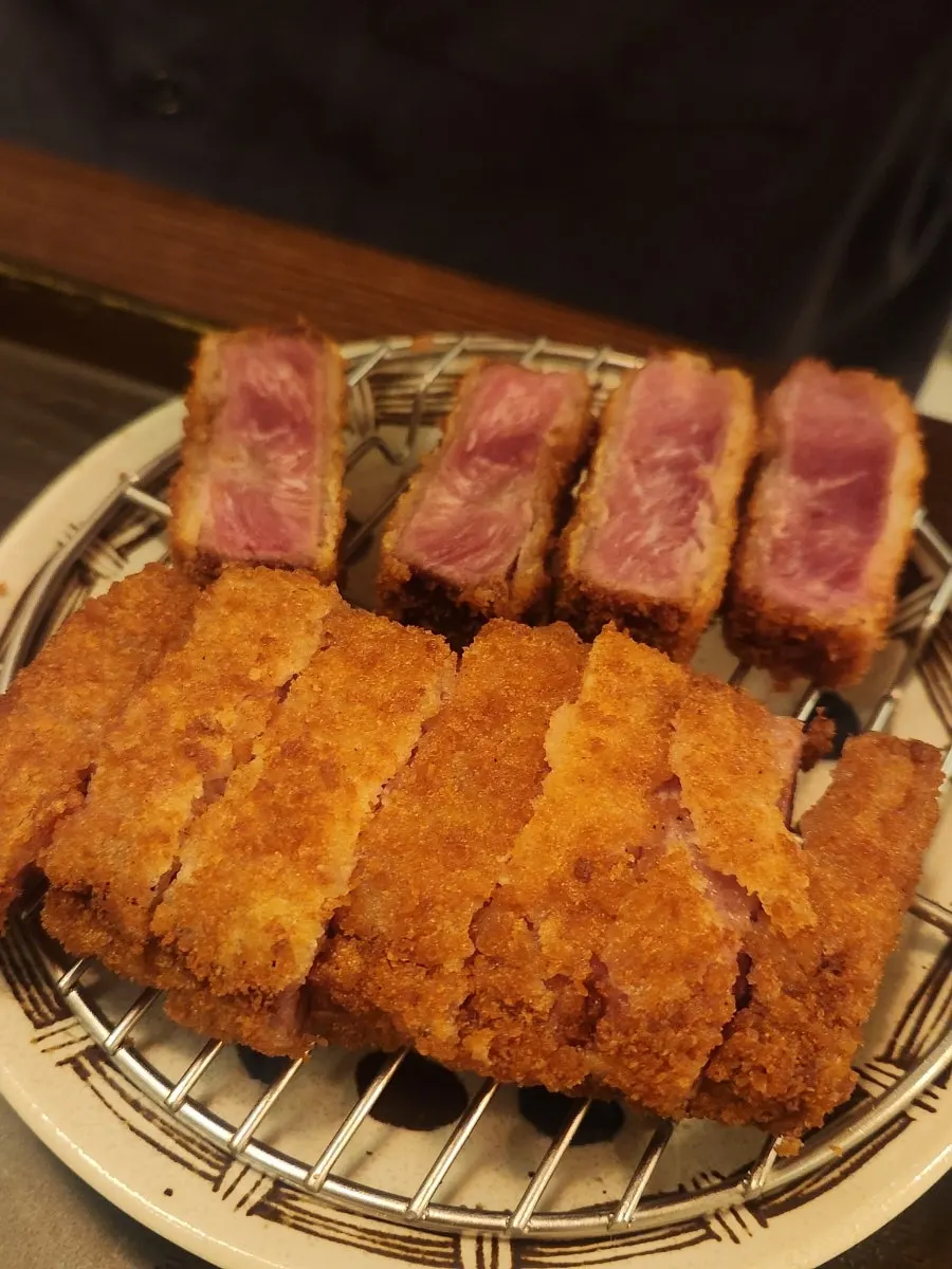 규카츠와 함께 나온 이즈니버터