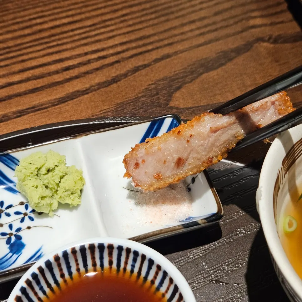 Gyukatsu grilling on the hot plate with Isigny butter