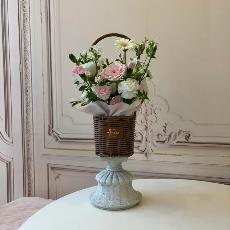 The ₩65,000 mini flower basket set