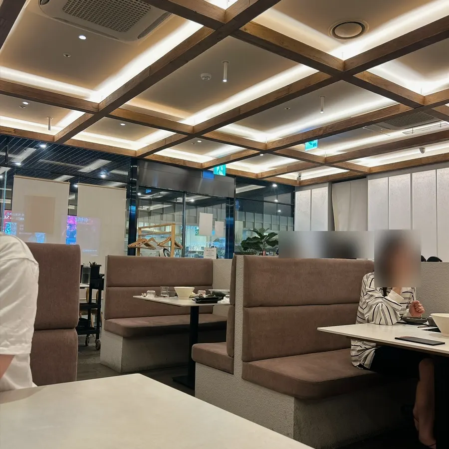 Exterior of Shabu in Seoul Hapjeong Branch on basement 2nd floor of Delight Square