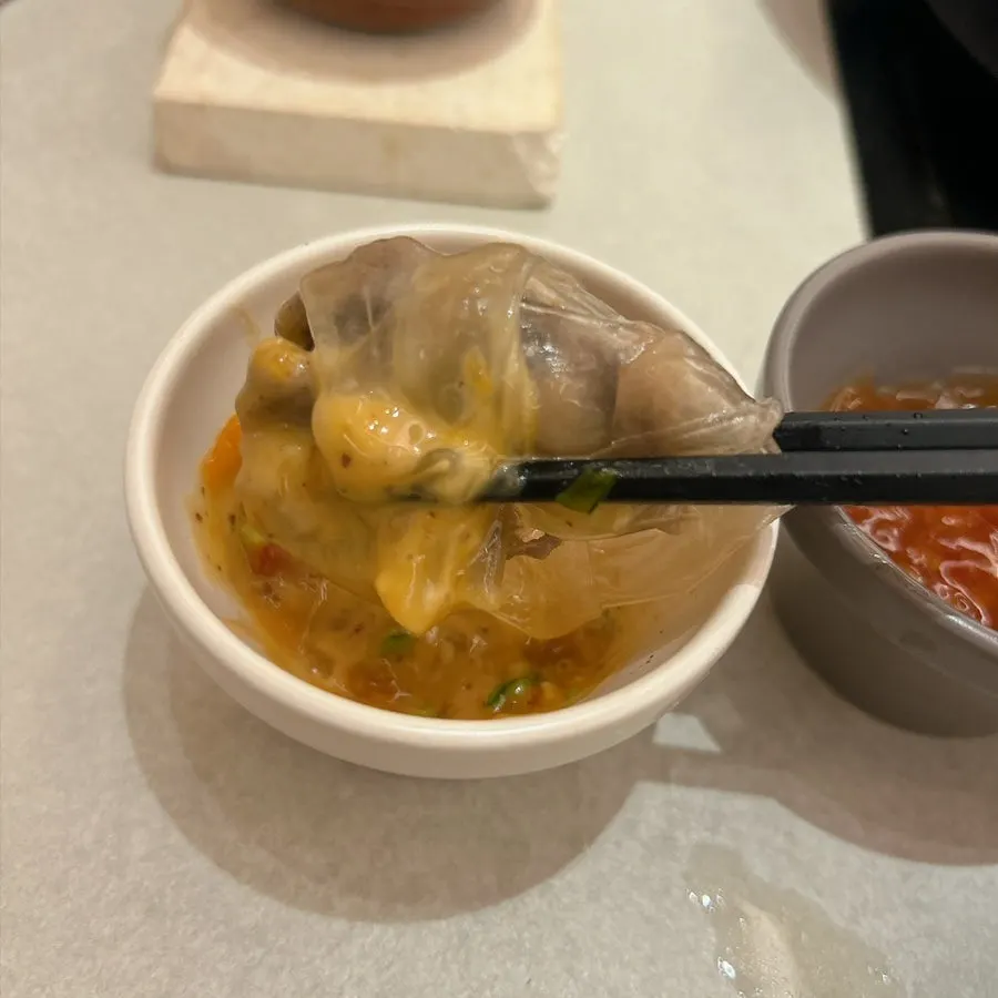 Bowl of the homemade sauce combo