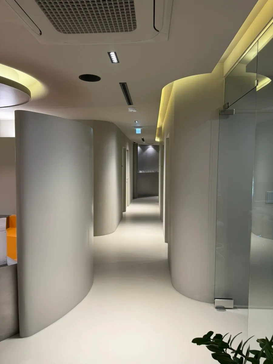 Neatly organized interior of the beauty studio