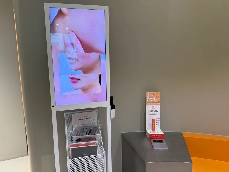 Neatly organized treatment room interior